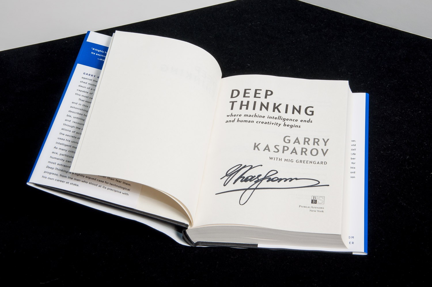 Garry Kasparov’s Deep Thinking