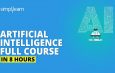 Artificial Intelligence Full Course | Simplilearn